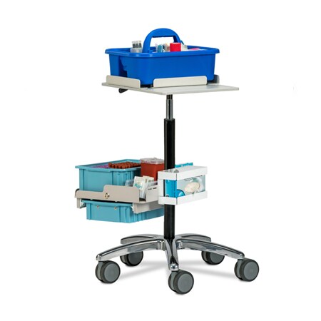 Clinton 67031 Store & Go Phlebotomy Cart 67031